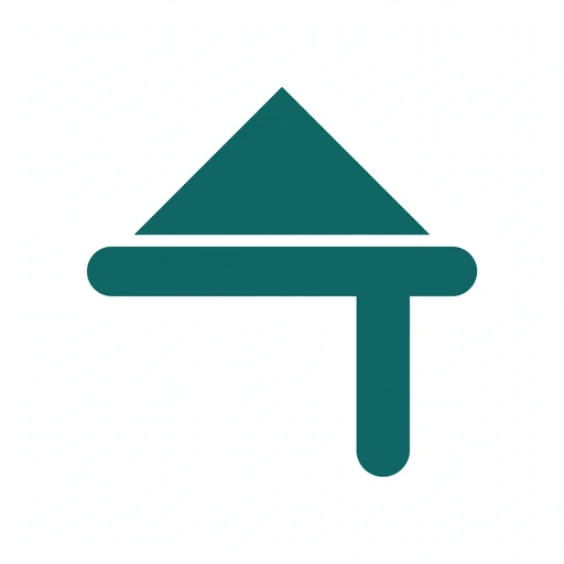 Seamless gutter installation icon